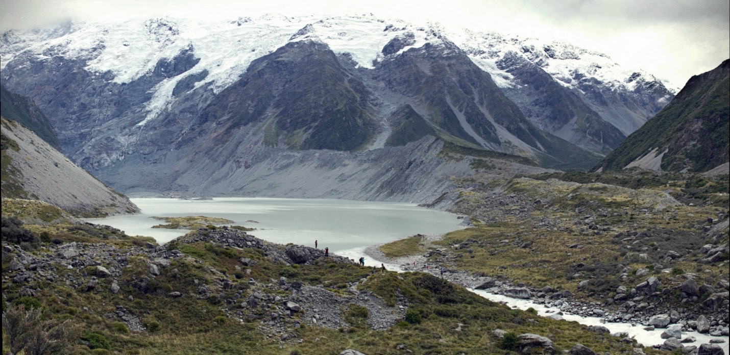 A view of Mount Cook